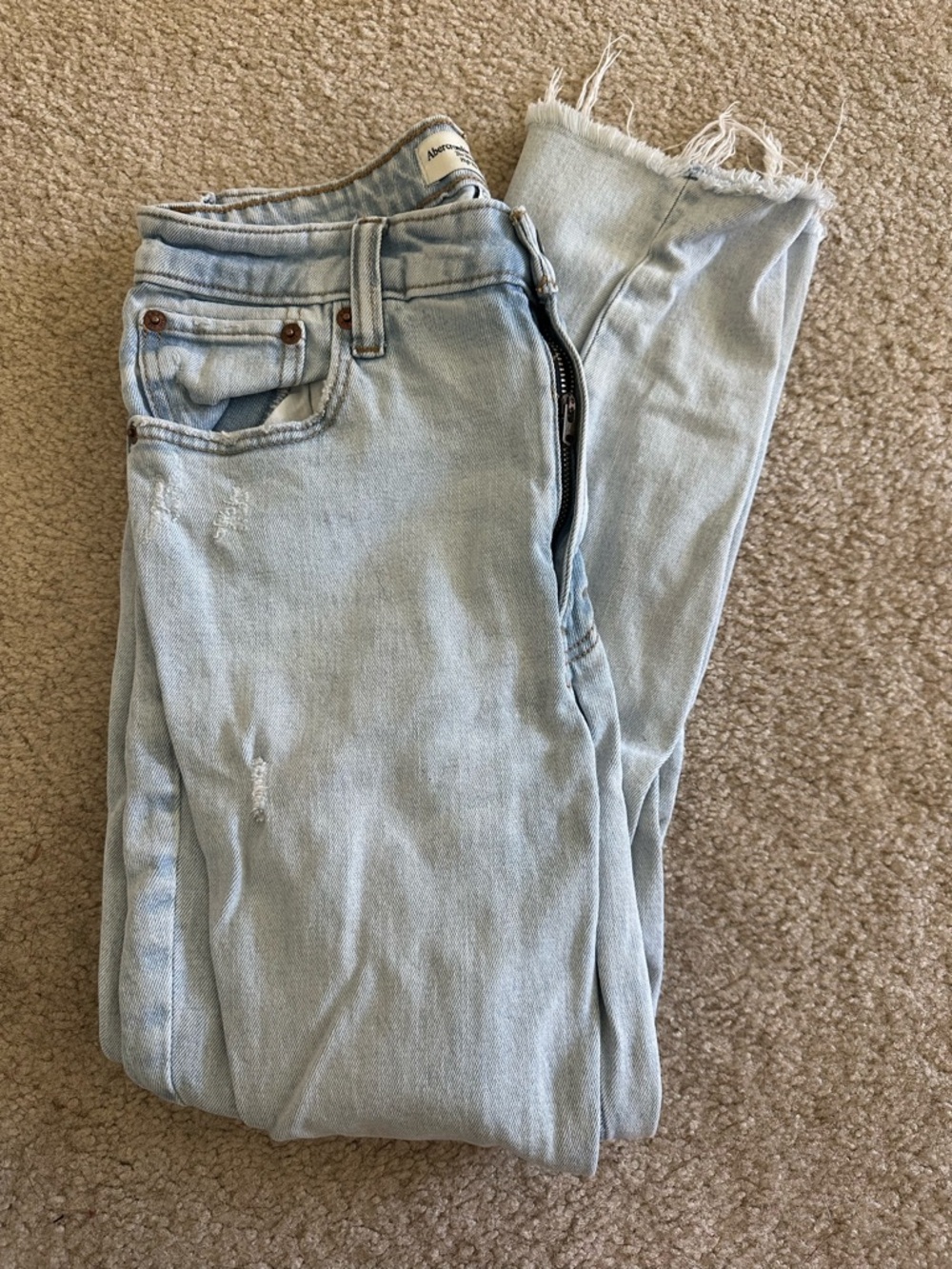 Abercrombie and Fitch curve love jeans